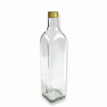 0,5 l-es szögletes üveg csavarzáras kupakkal (maraska)