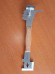 Kaptárvas,festett, nagy,26 cm