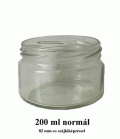 200 ml-es üveg 82-es szájmérettel